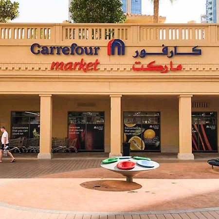 Premium 3BR! Partial Sea-View Apartment Dubai Bagian luar foto