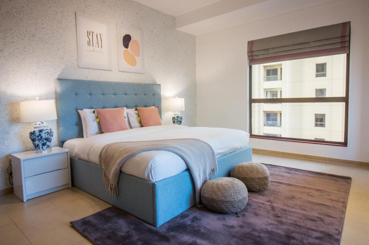 Premium 3BR! Partial Sea-View Apartment Dubai Bagian luar foto