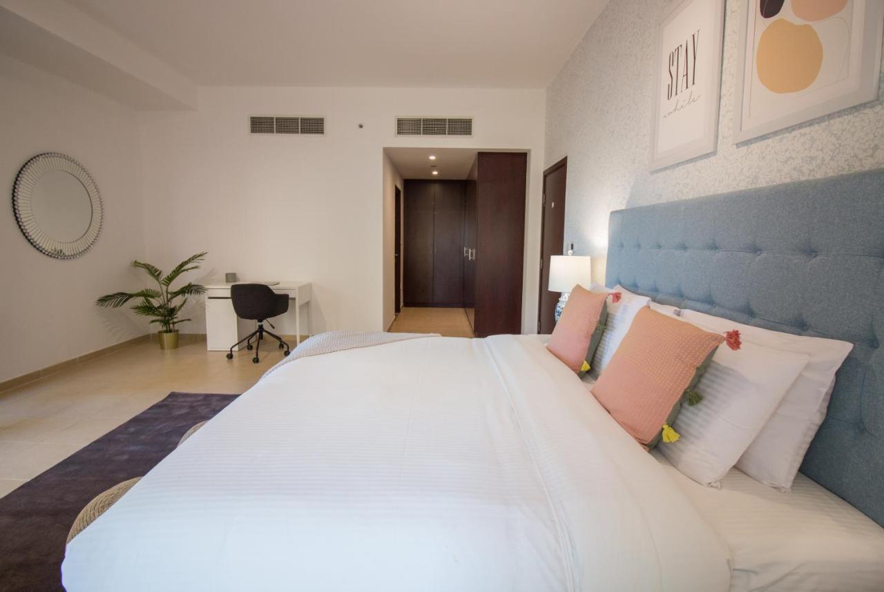 Premium 3BR! Partial Sea-View Apartment Dubai Bagian luar foto