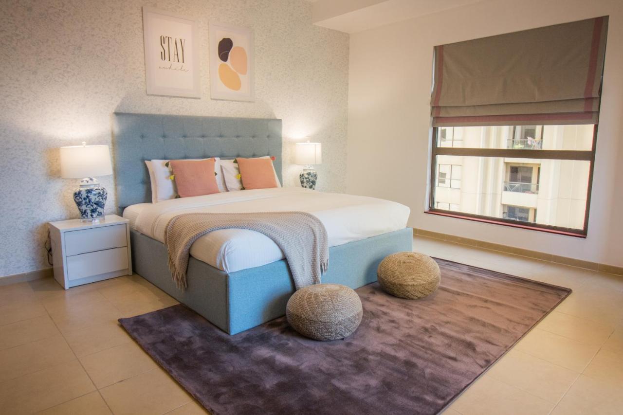 Premium 3BR! Partial Sea-View Apartment Dubai Bagian luar foto