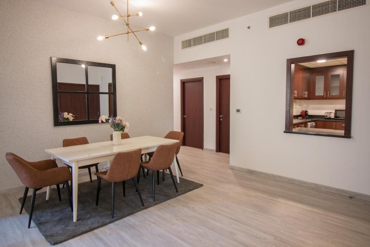 Premium 3BR! Partial Sea-View Apartment Dubai Bagian luar foto